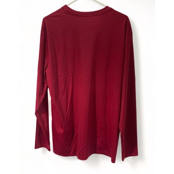 Maelreg Performance Long Sleeve Shirt Red for Men Size L - Picture 5 of 7